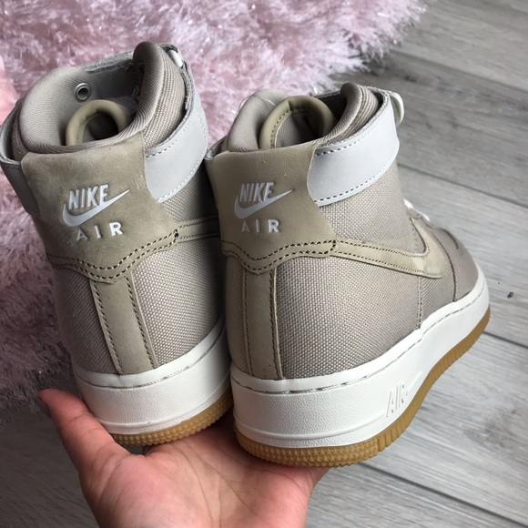 Brand New Nike Air Force 1 Hi Utility Khaki - Picture 5 of 8